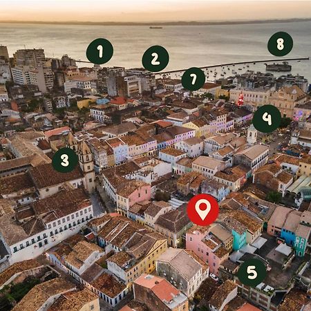 Casa Do Alto - Excentrica Boutique I Banheira Vitoriana I Pelourinho Apartment Salvador Luaran gambar